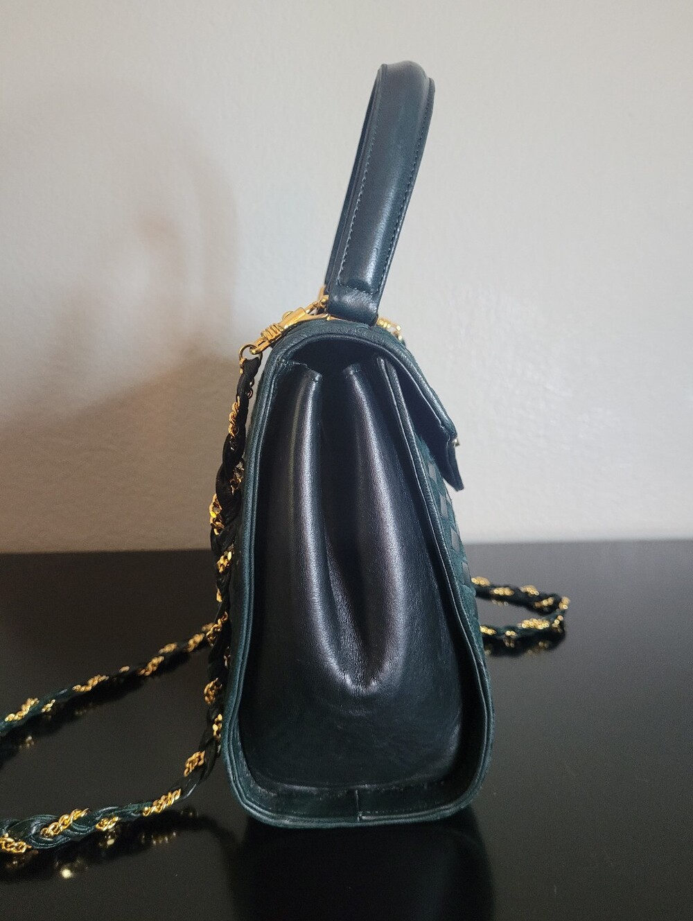 Bally top-handle woven crossbody bag - Picture 6 of 14